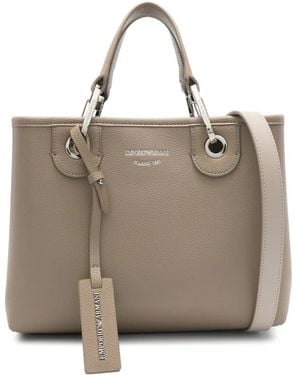 Emporio Armani Myea Small Shopping Bag - Gray