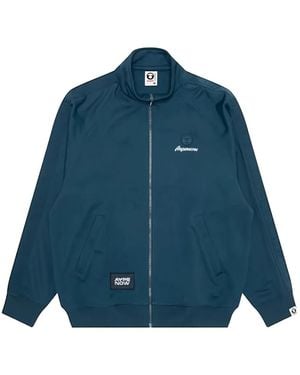Aape By A Bathing Ape Logo Track Jacket - ブルー