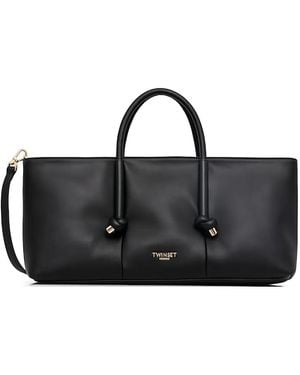 Twinset Borsa A Tracolla Con Manici - Nero