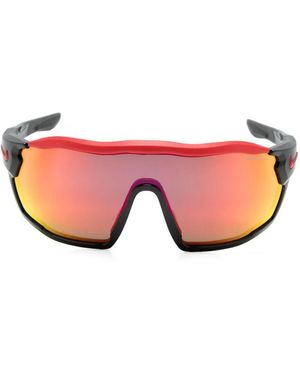 Nike Show X Rush Shield-Frame Sunglasses - Pink