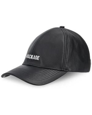 Mackage Gorra con logo Anderson-L - Negro