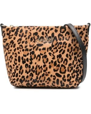 MC2 Saint Barth Aline Brushed Leather Bag - Brown