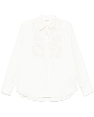 P.A.R.O.S.H. Sequin-Embellished Shirt - White