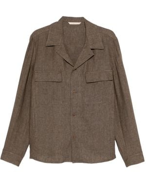 Briglia 1949 John Flap-Pocket Shirt Jacket - Brown