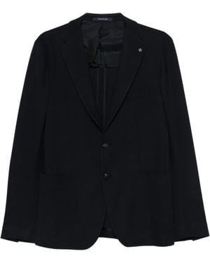Tagliatore Single-Breasted Blazer - Black