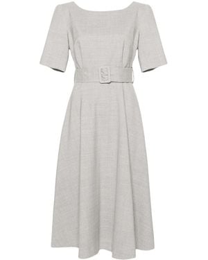 P.A.R.O.S.H. Dart-Detail Dress - White