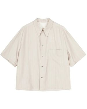 CROQUIS Camicia Con Colletto Oversize - Bianco