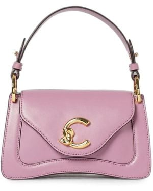 Coccinelle Mini C-Me Shoulder Bag - Pink