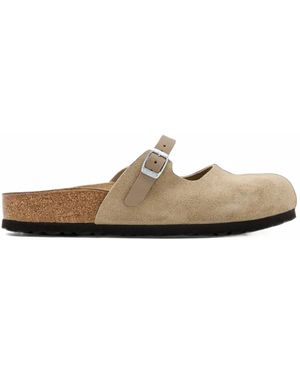 Birkenstock Maria Ii Suede Mules - White