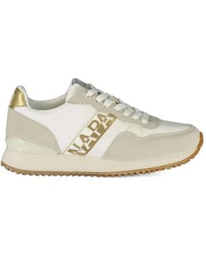 Napapijri Astra Sneakers Mit Logo-Print - Weiß