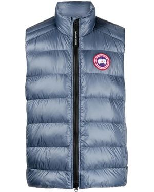 Canada Goose Crofton ベスト - ブルー