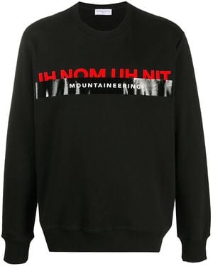 ih nom uh nit Sweatshirt Mit Rundhalsausschnitt - Schwarz