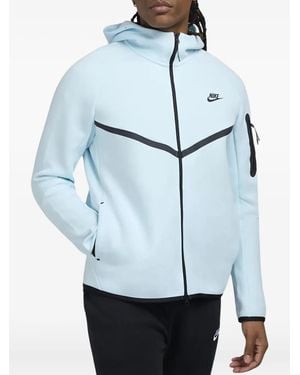 Nike Tech Fleece Windrunner Zip-Up Hooded Jacket - Blue