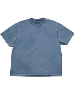Stockholm Surfboard Club Logo-Print Cotton T-Shirt - Blue