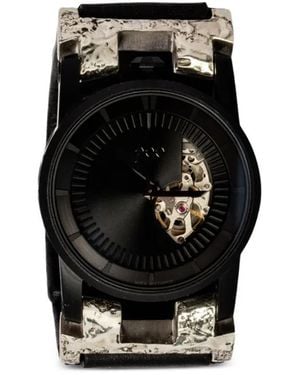 Parts Of 4 Montre P4—Fob #2724 41.3 Mm - Noir