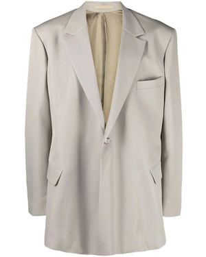 Martine Rose Hanging Tailored Blazer - Grey