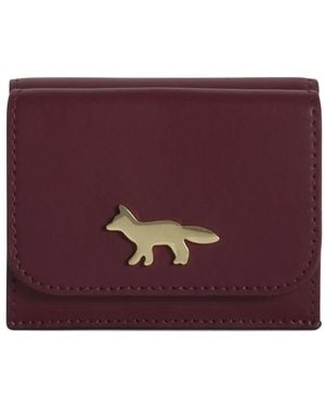 Maison Kitsuné Eddie Wallet - Purple