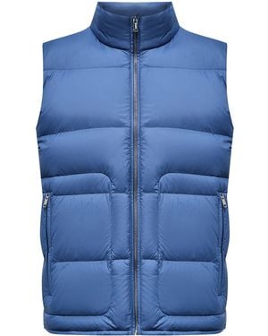 12 STOREEZ Packable Padded Vest - Blue