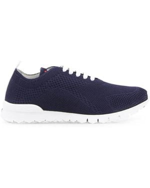 Kiton Fits Low-Top Trainers - Blue