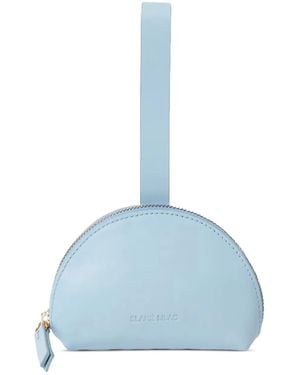 BLAME LILAC Mini Half-Moon Shoulder Bag - Blue