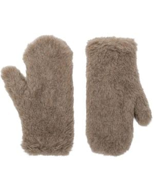 Max Mara Ombrato Gloves - White