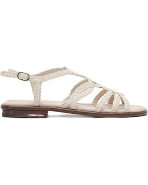 Toni Pons Tina Wet Wet Leather Sandals - White