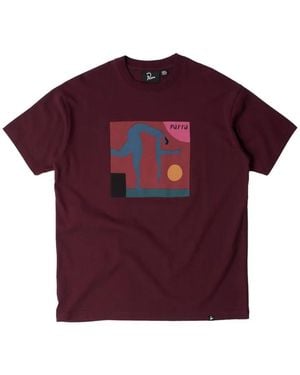 by Parra Tripped Up Graphic-Print T-Shirt - Red
