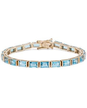 Kolor 14Kt Creo Topaz Bracelet - White