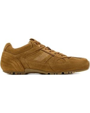 Alohas Tb.56 Suede Panelled Trainers - Brown