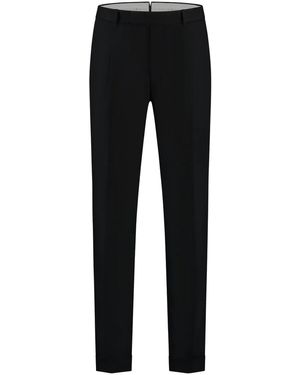 PT Torino Creases Tailored Trousers - Black