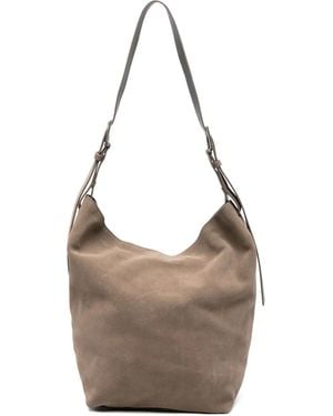 P.A.R.O.S.H. Borsa A Spalla Con Fibbia - Grigio