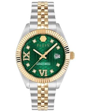 Philipp Plein Date Superlative 34Mm - Green