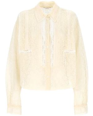 Ermanno Scervino Lace Shirt - White