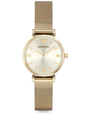 Emporio Armani Reloj Retro De Mm - Blanco