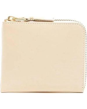 Comme des Garçons Leather Wallet - Natural