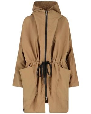 KIMO NO-RAIN Parka Con Cappuccio - Neutro