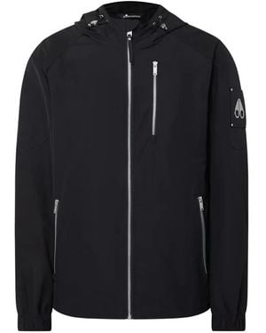 Moose Knuckles Charlesbourg Hooded Jacket - Black