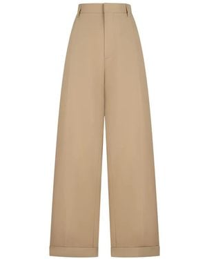 DARKPARK Danielle Wide-Leg Pants - Natural