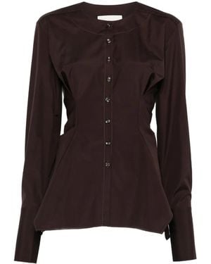 LIBEROWE Long Sleeve Lavinia Top - Brown