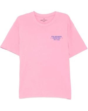 Edwin Laid-Back League T-Shirt - Pink