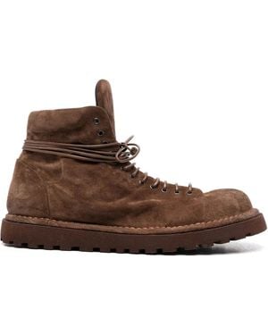 Marsèll Pallottola Suede Boots - Brown