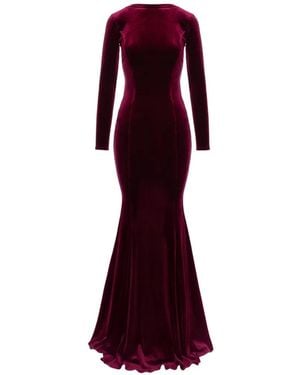 ROSERRY Melbourne Long-Sleeve Dress - Red