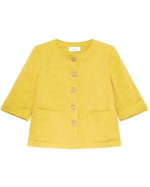 Maliparmi Buttoned Jacket - Yellow
