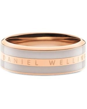 Daniel Wellington Emalie Logo-Engraved Enamel Ring - Pink