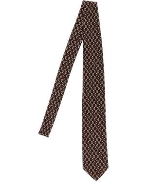 Brioni Cravatta Con Stampa Paisley - Neutro