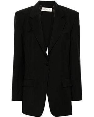 Rohe High-Vent Blazer - Black