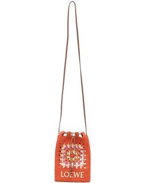 Loewe Borsa A Tracolla Paula's Ibiza - Bianco
