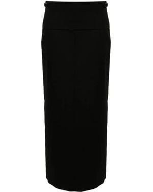 Proenza Schouler Adriana Maxi Skirt - Black