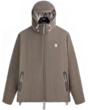 Kith Madison Zip-Up Hooded Jacket - Grey