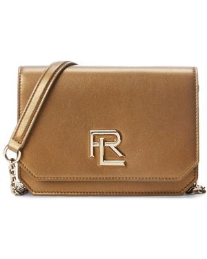 Ralph Lauren Rl 88 レザーショルダーバッグ - ブラウン